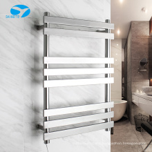 Hotel Bathroom Stainless Steel Towel Warmer Wall Mounted Electric Towel Rack Holder Heater